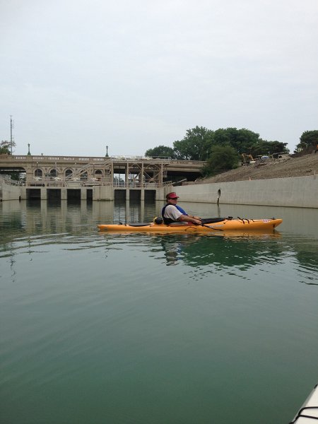 photo (8).jpg - Jack at Sheridan Road Bridge / Wilmette Pumping Station and Locks